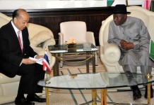 President Jonathan Seeks Further Bilateral Cooperation With Thailand