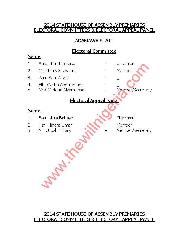 2014 STATE HOUSE OF ASSEMBLY ELECTORAL-page-002 - THEWILL NEWS MEDIA 2014 STATE HOUSE OF ASSEMBLY ELECTORAL-page-002