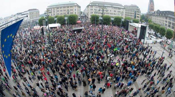 Hamburg DEMONSTRATION - THEWILL NEWS MEDIA Photo Credit: EPA