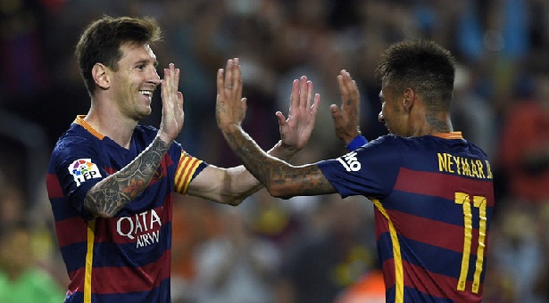 MESSI AND NEYMAR