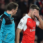 Arsenal’s Aaron Ramsey Ruled Out For At Least Three Weeks