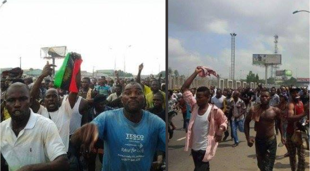 BIAFRA PROTEST