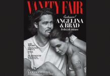 Like You’ve Never Seen! Angelina Jolie & Brad Pitt Snuggle Up For Vanity Fair Italia