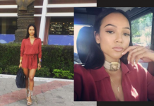 Photos From Chris Brown’s ex-girlfriend, Karrueche’s Visit To Abuja!