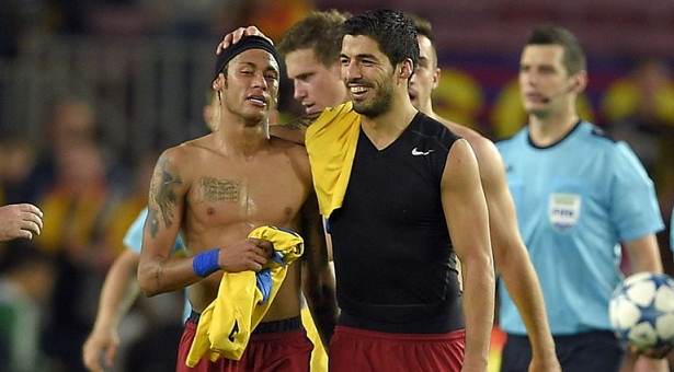 NEYMAR AND SUAREZ