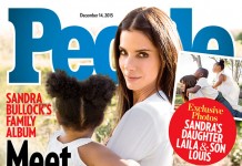 Hollywood Actress Sandra Bullock Covers People Magazine With Newly Adopted Daughter
