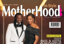 P-Square’s Paul Okoye & His Cute Family Cover Motherhood In-Style Magazine