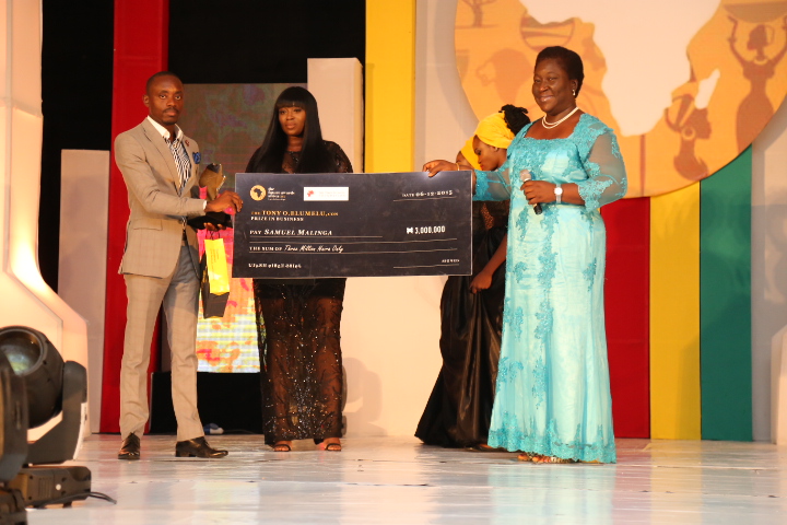 Pic 4 -The Tony O. Elumelu Prize in Business, Samuel Malinga (Uganda) Winner - THEWILL NEWS MEDIA