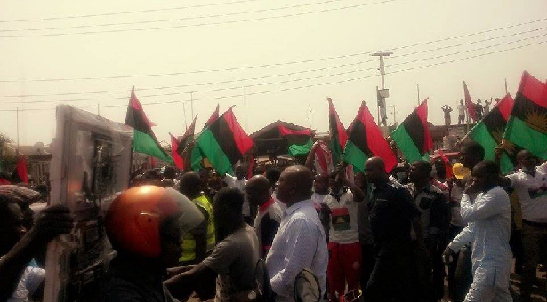 pro biafra protest