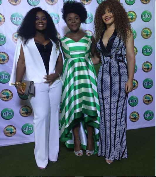 1. Jackie Appiah, Omawumi and Nadia Buhari