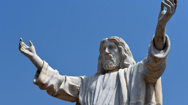 JESUS CARVED