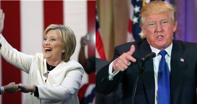 CLINTON TRUMP
