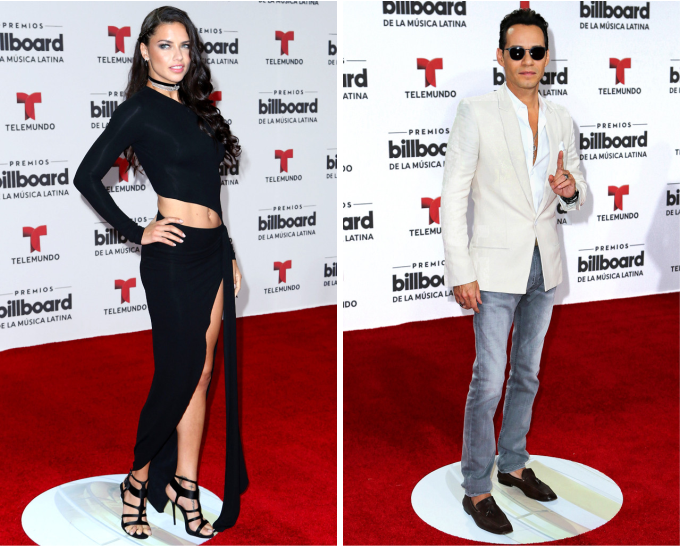 Adriana Lima and Marc Anthony
