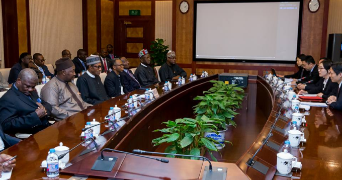 buhari shangai