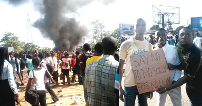 uniport protest 2