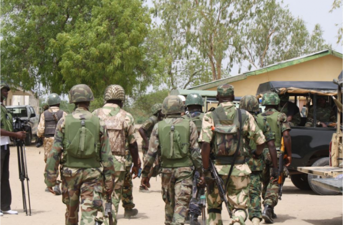 army arrest
