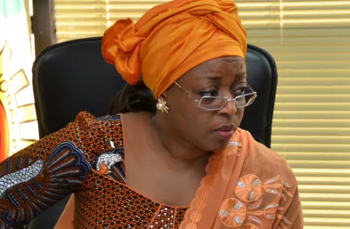 Former Minister of Petroleum, Diezani Allison-Madueke.