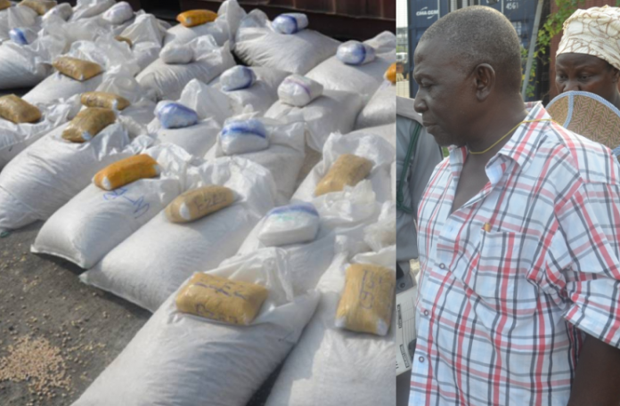 Arinze and seized drugs