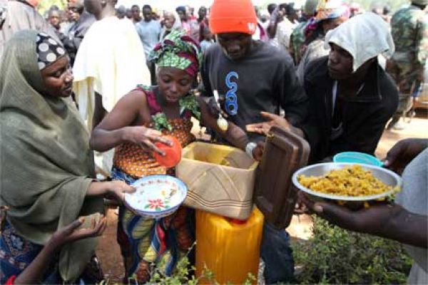 IDPs camp