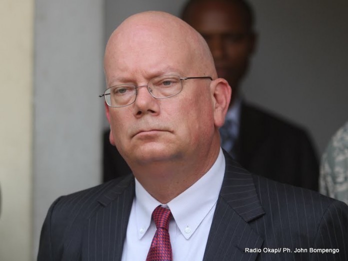 James Entwistle, Ambassadeur des Usa en RDC. Radio Okapi/ Ph. John Bompengo