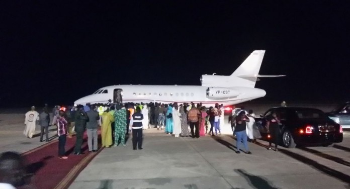 jammeh exiled