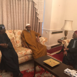 Buhari Receives Tinubu, Akande In London