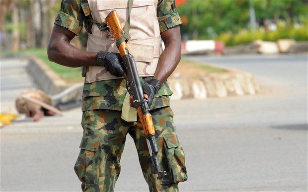 A Nigeria Soldier