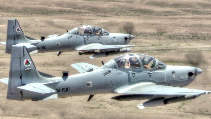 Embraer A-29 Super Tucano aircraft