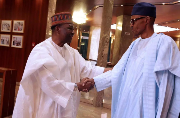Yakubu Gowon visits President Buhari in Aso Rock