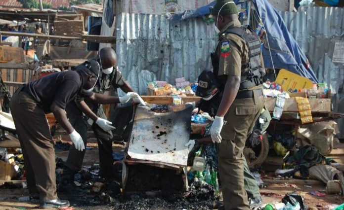 BOMB IDP CAMP