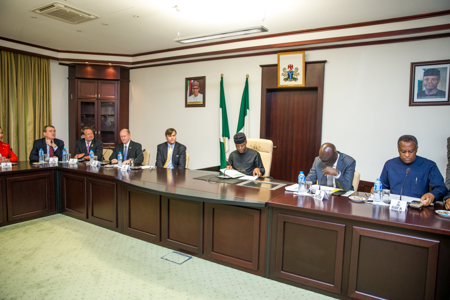 2. VP receives the US Congress, HMITI and HM of Agric.2