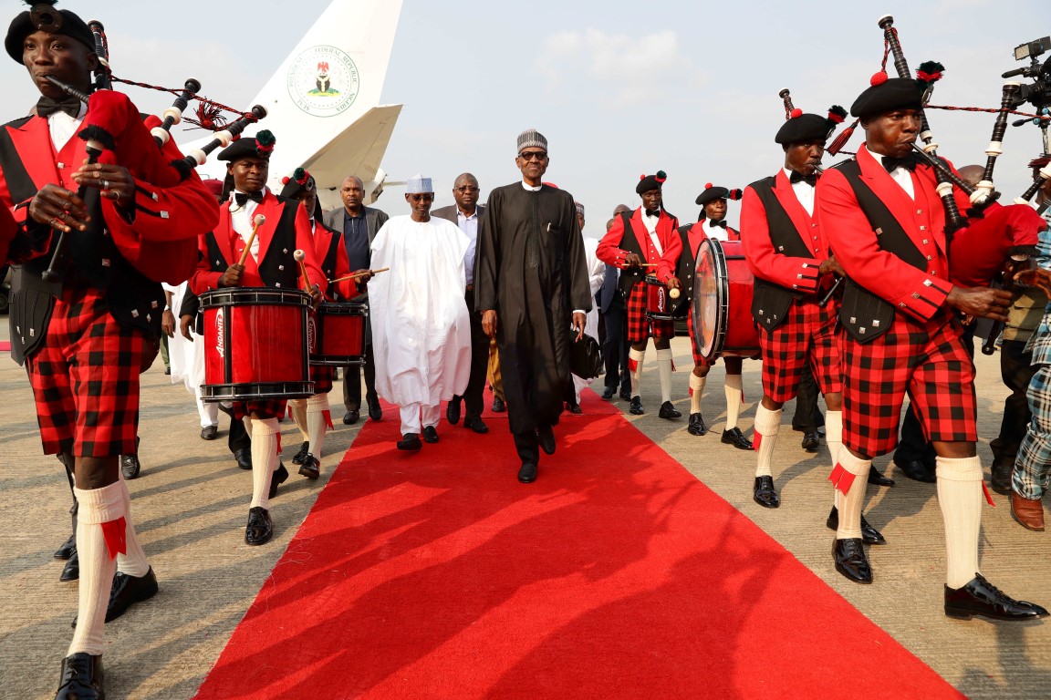 Buhari Arrives 6 (Medium)