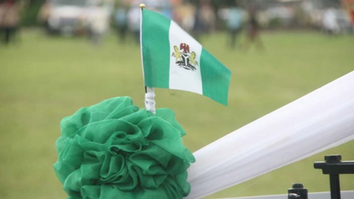 Nigeria-Flag-flying