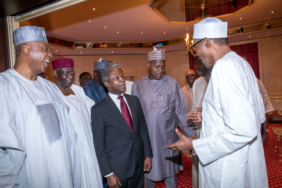 President receives National Assembly leaders at his residence - THEWILL NEWS MEDIA