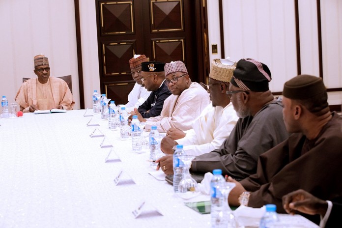 Buhari Meets Governors