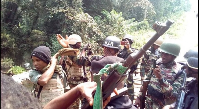 Cameroon Soldiers