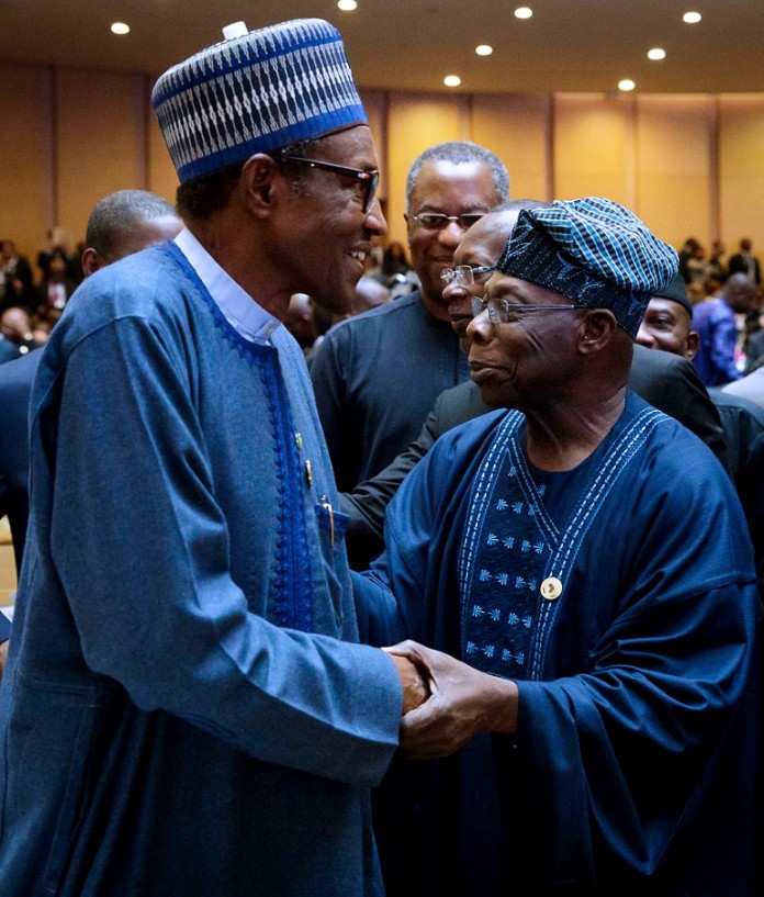 President Buhari, Obasanjo
