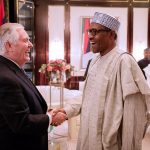 PHOTOS: Tillerson, Buhari Hold Talks In Aso Rock