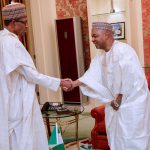 Former Vice President Sambo Visits Aso Rock, Meets Buhari