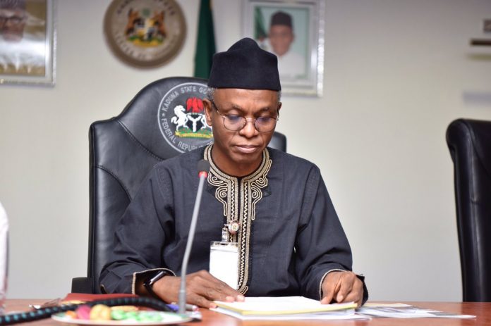 Kaduna State governor, Mallam Nasir El-Rufai
