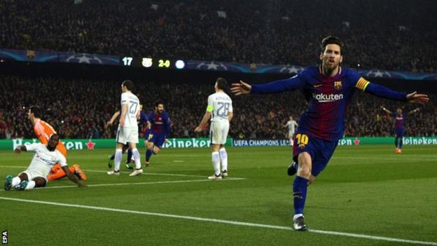 Messi Magic Helps Barca Crush Blues
