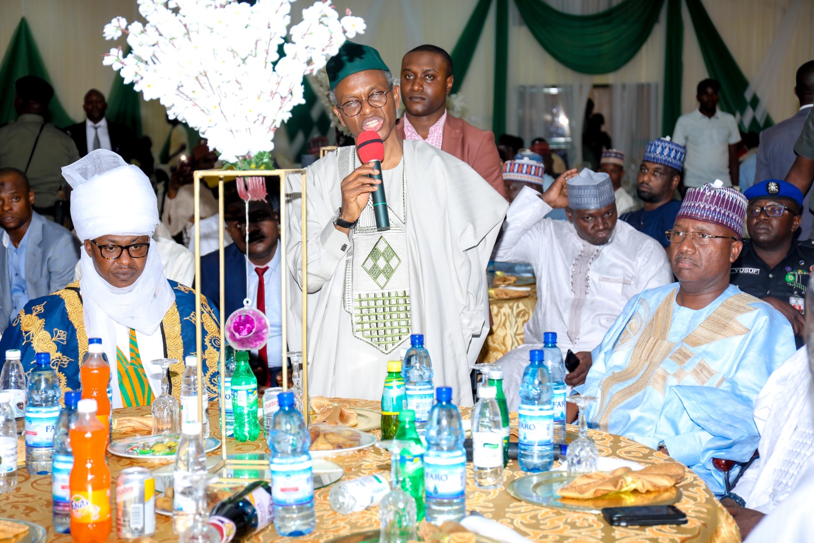 Body Image 2 - Governor of Adamawa Mallam Nasir el-Rufai lauding Dujima Adamawa for his selfless service and admonishing him to carry on the good works - THEWILL NEWS MEDIA