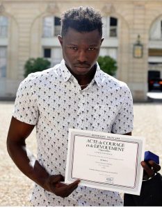 Mamoudu Gassama, who scaled a Paris apartment block to save a four-year-old child - THEWILL NEWS MEDIA