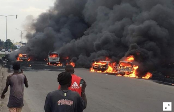 TANKER FIRE