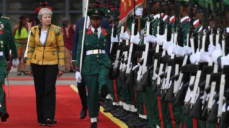 Theresa May in nigeria - THEWILL NEWS MEDIA