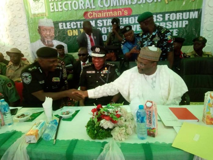 INEC Chairman, IGP Meet
