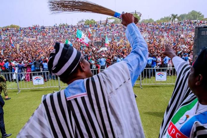 buhari in benue