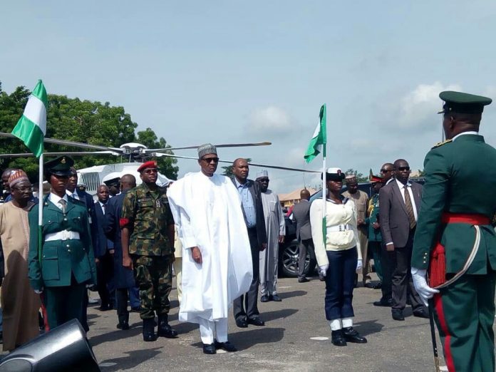 Buhari Inaugurates Projects In Ogun