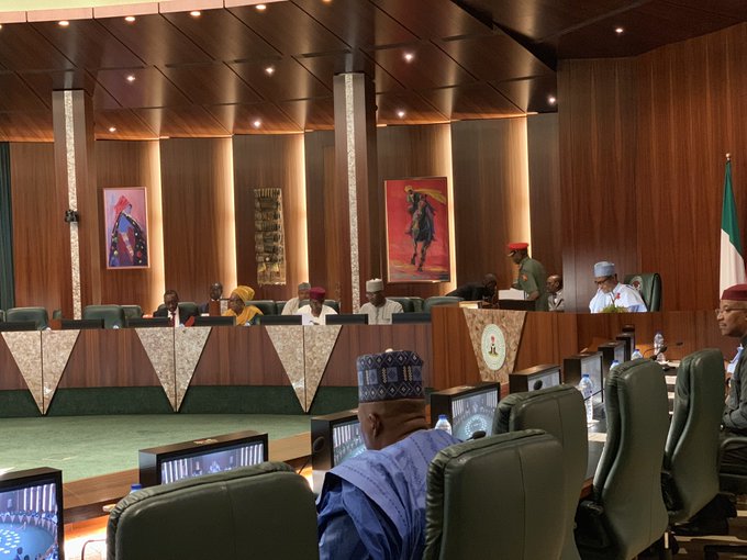 The Police Council chaired by President Muhammadu Buhari today, confirmed Mohammed Adamu as the substantive Inspector General of Police (IGP). - THEWILL NEWS MEDIA