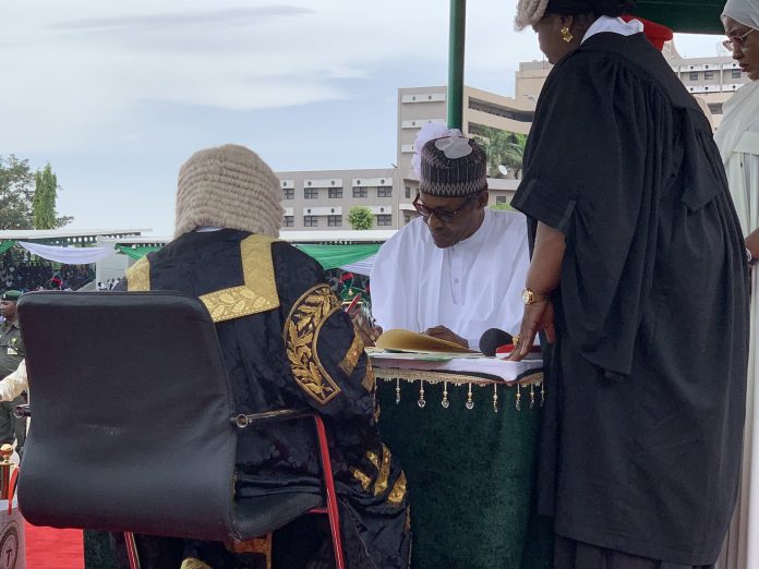 buhari oath 2